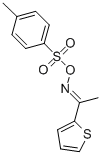 1-THIOPHEN-2-YL-ETHANONE OXIME TOSYLATE Struktur