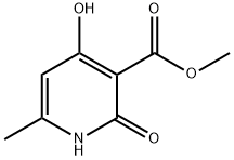 METHYL 2,4-DIHYDROXY-6-METHYLNICOTINATE Struktur