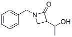 N-Benzyl-3-(1-hydroxyethyl)azetidin-2-one Struktur