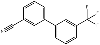 3-[3-(TrifluoroMethyl)phenyl]benzonitrile Struktur