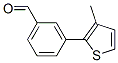 3-(3-Methylthiophen-2-yl)benzaldehyde Struktur