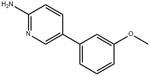 5-(3-Methoxyphenyl)pyridin-2-aMine Struktur