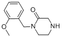 1-(2-METHOXYBENZYL)PIPERAZIN-2-ONE Struktur