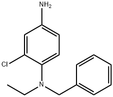 N-1-Benzyl-2-chloro-N-1-ethyl-1,4-benzenediamine Struktur