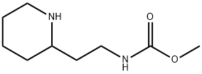 methyl 2-piperidin-2-ylethylcarbamate Struktur