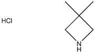 3,3-DIMETHYLAZETIDINE HYDROCHLORIDE Struktur