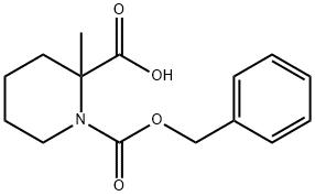 2-METHYL-PIPERIDINE-1,2-DICARBOXYLIC ACID 1-BENZYL ESTER Struktur