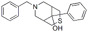 7-Benzyl-9-phenyl-3-thia-7-azabicyclo(3.3.1)nonan-9-ol Struktur