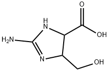 2-Imidazoline-5-carboxylic acid, 2-amino-4-(hydroxymethyl)- (7CI) Struktur