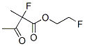 Butanoic  acid,  2-fluoro-2-methyl-3-oxo-,  2-fluoroethyl  ester Struktur