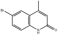 6-BROMO-4-METHYLQUINOLIN-2(1H)-ONE Struktur