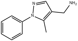 5-Methyl-1-phenyl-(1H-pyrazol-4-ylMethyl)aMine Struktur