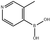 3-Methylpyridine-4-boronic acid Struktur