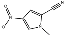 1-METHYL-4-NITRO-1H-PYRROLE-2-CARBONITRILE Struktur