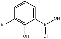 3-Bromo-2-hydroxyphenyl boronic acid price.