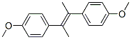 4,4'-Dimethoxy-α,β-dimethylstilbene Struktur