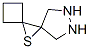 10-Thia-7,8-diazadispiro[3.0.4.1]decane  (9CI) Struktur