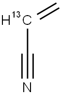 ACRYLONITRILE-2-13C Struktur