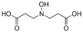 N-Hydroxy-3,3'-iminodipropionic acid Struktur