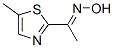 Ketone,  methyl  5-methyl-2-thiazolyl,  oxime  (7CI) Struktur