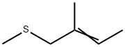 2-METHYL-1-METHYLTHIO-2-BUTENE Struktur