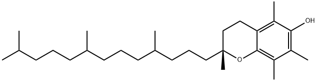 (2R)-α-Tocopherol (Mixture of Diastereomers) Struktur