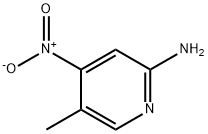 2-Pyridinamine,  5-methyl-4-nitro- Struktur