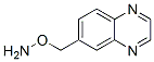 Hydroxylamine,  O-(6-quinoxalinylmethyl)- Struktur