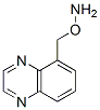 Hydroxylamine,  O-(5-quinoxalinylmethyl)- Struktur