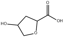 4-HYDROXY-TETRAHYDRO-2-FUROIC ACID Struktur