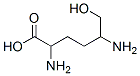 Hexanoic  acid,  2,5-diamino-6-hydroxy-  (7CI) Struktur