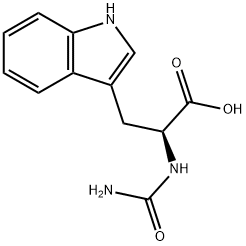 N-CARBAMYL-L-TRYPTOPHAN Struktur