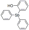 TRIPHENYLANTIMONY HYDROXIDE Struktur