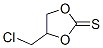 1,3-Dioxolane-2-thione,  4-(chloromethyl)- Struktur