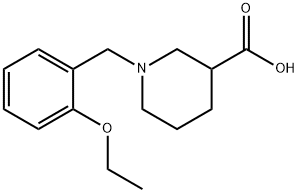 1-(2-ETHOXY-BENZYL)-PIPERIDINE-3-CARBOXYLIC ACID Struktur