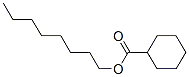 octyl cyclohexanecarboxylate Struktur