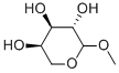 METHYL-Β-D-ARABINO- PYRANOSIDE Struktur