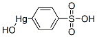 Hydroxy(4-sulfophenyl)mercury Struktur