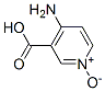 3-Pyridinecarboxylic  acid,  4-amino-,  1-oxide Struktur