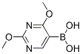 2,4-Dimethoxypyrimidine-5-boronic  acid Struktur