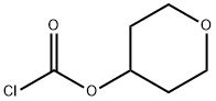 Carbonochloridic acid, tetrahydro-2H-pyran-4-yl ester Struktur