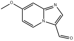 IMidazo[1,2-a]pyridine-3-carboxaldehyde, 7-Methoxy- Struktur