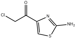 Ethanone, 1-(2-amino-4-thiazolyl)-2-chloro- (9CI) Struktur