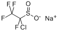 1-CHLORO-TETRAFLUOROETHANESULFINIC ACID, SODIUM SALT Struktur