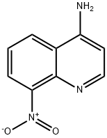 8-Nitro-4-quinolinamine Struktur