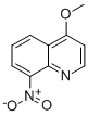 4-Methoxy-8-nitroquinoline Struktur