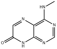 7(8H)-Pteridinone,4-(methylamino)-(7CI) Struktur