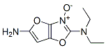 Furo[2,3-d]oxazole-2,5-diamine,  N,N-diethyl-,  3-oxide  (9CI) Struktur