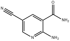 Nicotinamide, 2-amino-5-cyano- (7CI) Struktur