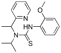 Thiourea,  N-(2-methoxyphenyl)-N-(1-methylethyl)-N-[1-(2-pyridinyl)ethyl]- Struktur